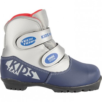 Детские ботинки TECH TEAM Kids NNN сине-серебряный р.37 Детские ботинки TECH TEAM Kids NNN сине-серебряный р.37