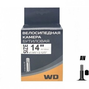 Камера TECH TEAM WD 14*1.95/2.125 Curve valve Камера TECH TEAM WD 14*1.95/2.125 Curve valve