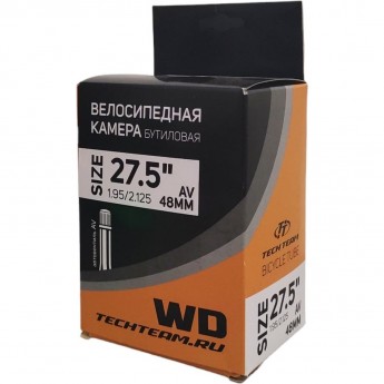 Камера TECH TEAM WD 27.5*1.95/2.125 FV Камера TECH TEAM WD 27.5*1.95/2.125 FV