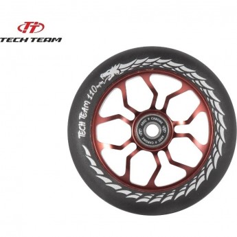 Колесо для самоката TECH TEAM DUKER 303, 110*24 мм, фиолетовое Колесо для самоката TECH TEAM DUKER 303, 110*24 мм, фиолетовое