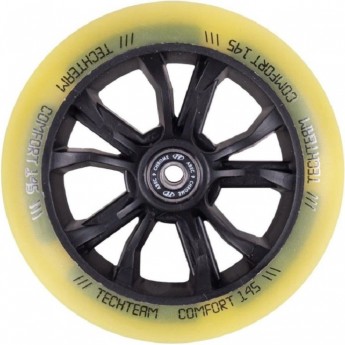 Колесо TECH TEAM COMFORT 145 yellow ABEC - 9 Колесо TECH TEAM COMFORT 145 yellow ABEC - 9
