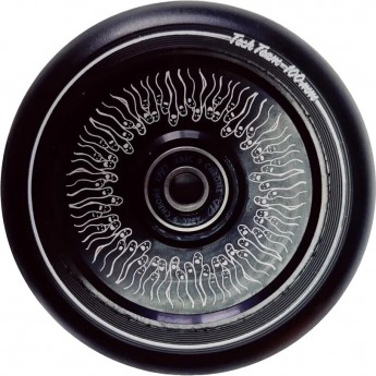 Колесо TECH TEAM для самоката X-Treme 110*24мм Eddy yellow Колесо TECH TEAM для самоката X-Treme 110*24мм Eddy yellow