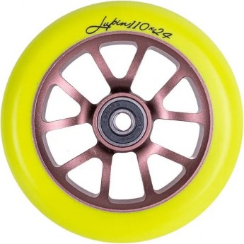 Колесо TECH TEAM для самоката X-Treme 110*24мм, Lupin, yellow Колесо TECH TEAM для самоката X-Treme 110*24мм, Lupin, yellow