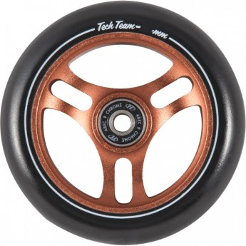 Колесо TECH TEAM для самоката X-Treme 110*24мм, Onion, black