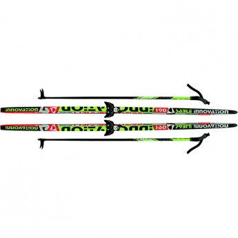 Комплект лыж TECH TEAM STC STEP 75 мм 180см Комплект лыж TECH TEAM STC STEP 75 мм 180см