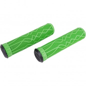 Набор TECH TEAM грипсы 2шт с барендами BL 115/S22, Green