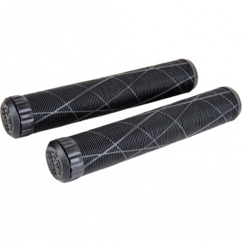 Набор TECH TEAM грипсы 2шт с барендами Black BL 170/22