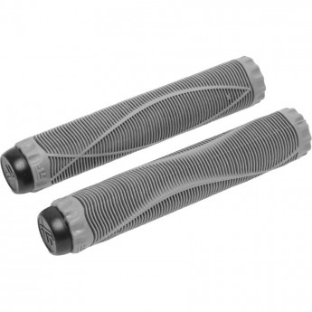 Набор TECH TEAM грипсы 2шт с барендами Drop,160mm,на трюковой самокат 294354 grey