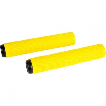 Набор TECH TEAM грипсы 2шт с барендами Drop,160mm,на трюковой самокат 294354 yellow