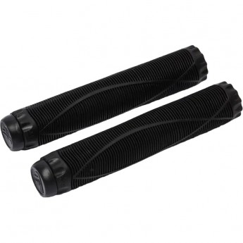 Набор TECH TEAM грипсы 2шт с барендами Fish, 170mm,на трюковой самокат 294354 black
