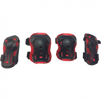 Набор защиты TECH TEAM SAFETY LINE 700 (M) 1/24 колени, локти, перчатки Набор защиты TECH TEAM SAFETY LINE 700 (M) 1/24 колени, локти, перчатки