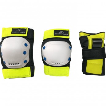 Набор защиты TECH TEAM SAFETY LINE 900 (S) 1/24 колени, локти, перчатки Набор защиты TECH TEAM SAFETY LINE 900 (S) 1/24 колени, локти, перчатки