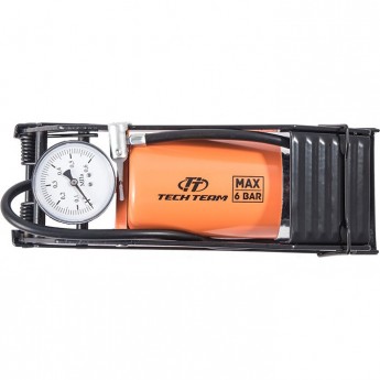 Насос ножной TECH TEAM FP-9807B 80х130мм с манометром