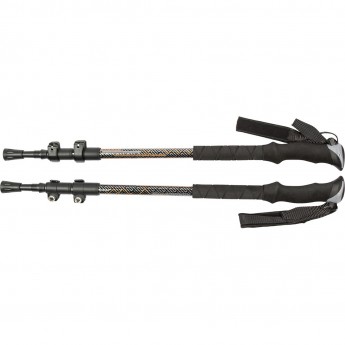 Палки треккинговые TECH TEAM HIMALAYAS 3-х секционные, Grey, 105-135 см