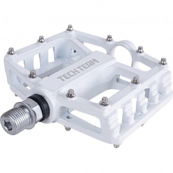 Педали TECH TEAM алюминиевые, подш.скольж, 9/16" AL-46 white 1/20 AL-46 white