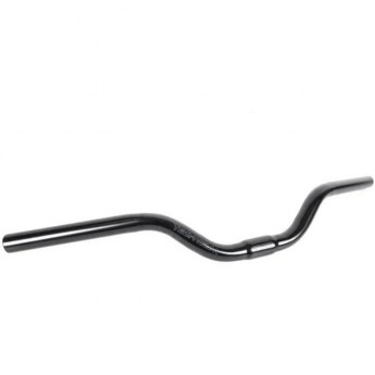 Руль TECH TEAM стальной комфорт 600мм, зажим 25,4мм, подъем 75мм, загиб 35 SW806 600MM Руль TECH TEAM стальной комфорт 600мм, зажим 25,4мм, подъем 75мм, загиб 35 SW806 600MM