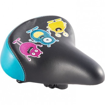 Седло велосипедное детское TECH TEAM с пружиной 225*150mm 1/30 HF-1446-1 Седло велосипедное детское TECH TEAM с пружиной 225*150mm 1/30 HF-1446-1
