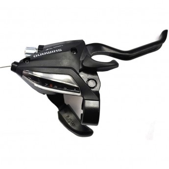 Шифтер/тормозная ручка TECH TEAM Altus ST-EF500-7R-2A правая, 7 скор., 2 пальца, черн. 590111