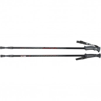 Треккинговые палки для скандинавской ходьбы TECH TEAM YETI черные