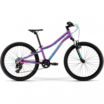 Велосипед '22 MERIDA MATTS J.24 ECO Рама:One Size DarkPurple/PalePinkTeal