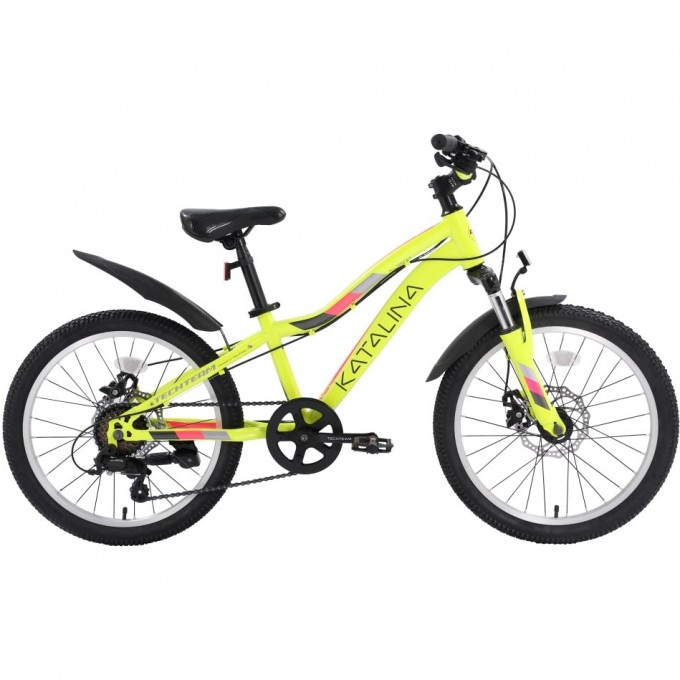 Велосипед TECH TEAM KATALINA 22"х12" желтый 2023 NN010475 Велосипед TECH TEAM KATALINA 22"х12" желтый 2023 NN010475