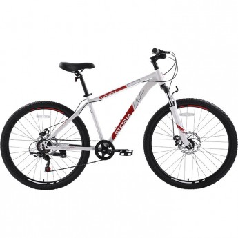 Велосипед TECH TEAM STORM 27,5"х17" белый 2023 Велосипед TECH TEAM STORM 27,5"х17" белый 2023