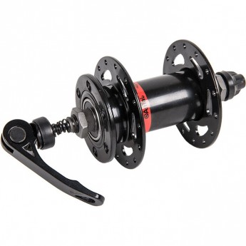 Втулка передняя TECH TEAM ANTAI AFD-910G стальная на пром. подшипниках., под диск, 32 отверстия Втулка передняя TECH TEAM ANTAI AFD-910G стальная на пром. подшипниках., под диск, 32 отверстия