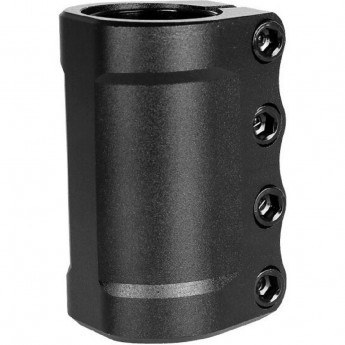 Зажим TECH TEAM 4 болта CL-SH, 31,8/34,9мм, SCS (Shreder) black