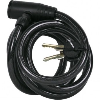 Замок велосипедный TECH TEAM GK102.102 6х800 mm Замок велосипедный TECH TEAM GK102.102 6х800 mm