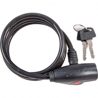 Замок велосипедный TECH TEAM GK102.106 8х1800mm ключ Замок велосипедный TECH TEAM GK102.106 8х1800mm ключ