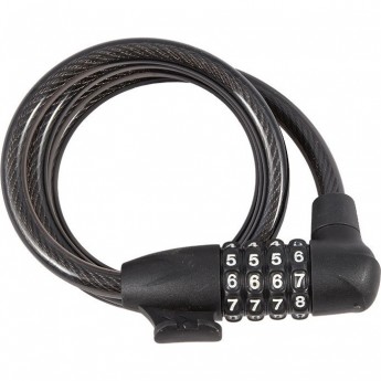 Замок велосипедный TECH TEAM GK102.706+GK-16 10х1200mm Замок велосипедный TECH TEAM GK102.706+GK-16 10х1200mm