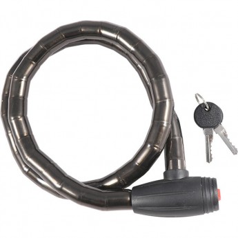 Замок велосипедный TECH TEAM GK201.113 18х1000mm ключ Замок велосипедный TECH TEAM GK201.113 18х1000mm ключ