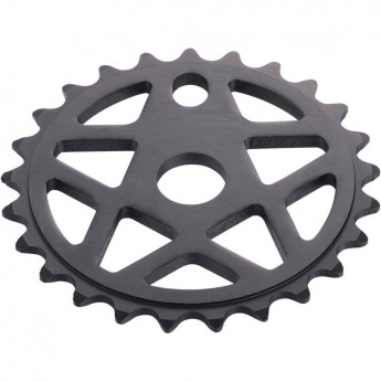 Звезда передняя TECH TEAM Kenli 1/2"x1/8" 25T алюм., красная KL-C215-25-R